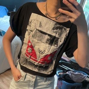 Vintage Volkswagen cropped tee